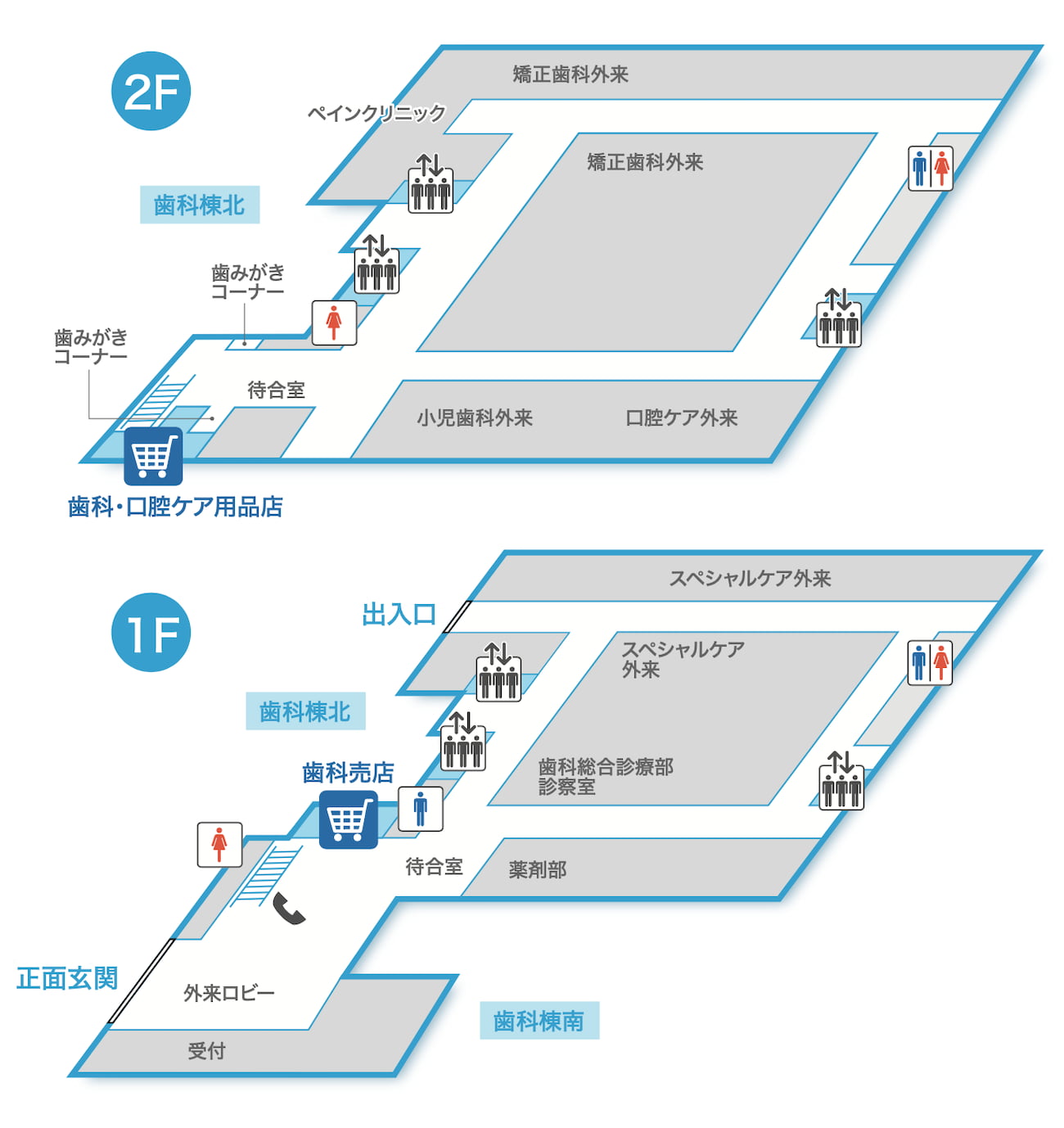 和同会の施設MAP